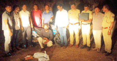 ಶಿವಮೊಗ್ಗದಲ್ಲಿ ಗಾಂಜಾ ಮಾರಾಟ: ಓರ್ವ ಬಂಧನ, 2 ಕೆಜಿ ಗಾಂಜಾ ವಶ